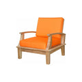 Anderson Teak DS-101 - No Cushion Brianna Deep Seating Armchair with Cushion